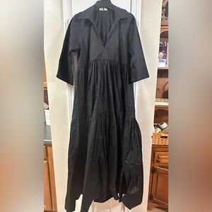 Cheeky Designed, Collared Bell Sleeve Dress pit to pit 19 long 54 (mix4)no size